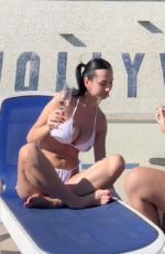 IVA KOVACEVIC in Bikini at a Pool at Hollywood Home 10/17/2021