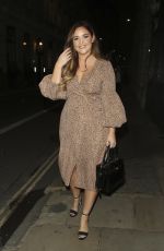 JACQUELINE JOSS at In Style Launch Party at Piazza Italiano in London 10/19/2021