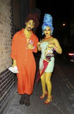 JADE THIRLWALL Arrives at Maya Jama