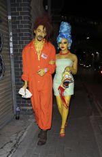 JADE THIRLWALL Arrives at Maya Jama