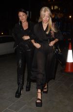 JAIME and ELLIE RAY WINSTONE at M.E Hotel in London 10/20/2021