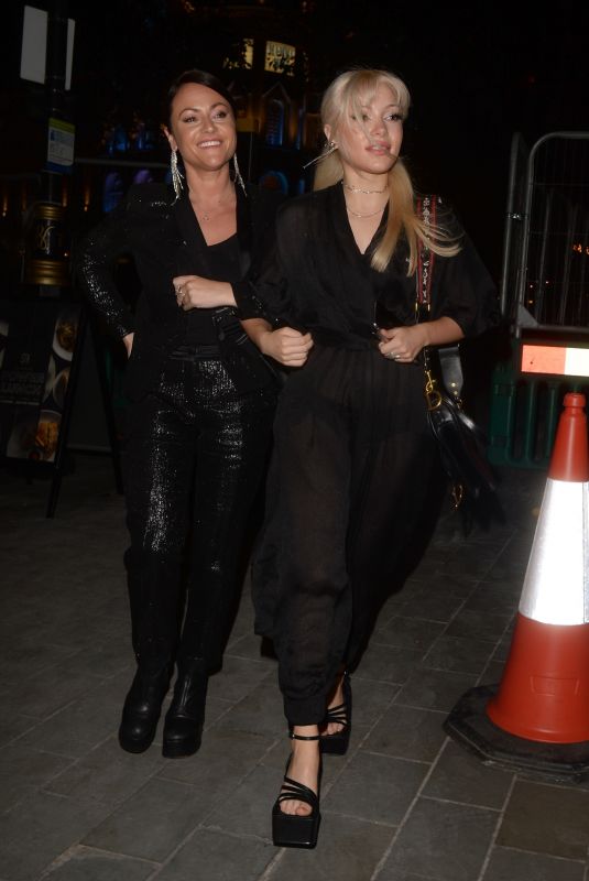 JAIME and ELLIE RAY WINSTONE at M.E Hotel in London 10/20/2021