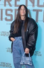 JANANE BOUDILI at The French Dispatch Premiere at UGC Cine Cite Bercy in Paris 10/24/2021