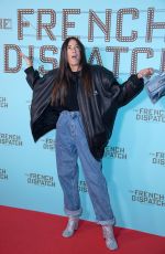 JANANE BOUDILI at The French Dispatch Premiere at UGC Cine Cite Bercy in Paris 10/24/2021