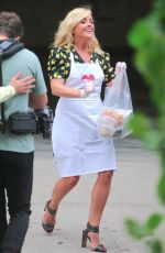 JANE KRAKOWSKI on the Set of God