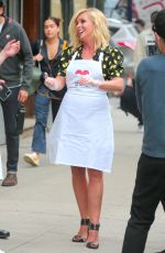 JANE KRAKOWSKI on the Set of God