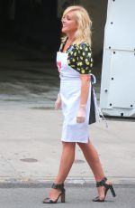 JANE KRAKOWSKI on the Set of God
