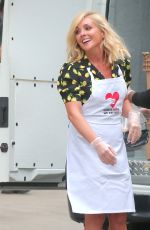 JANE KRAKOWSKI on the Set of God