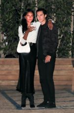 JASMINE TOOKES and Juan David Borrero at Soho House in Malibu 10/16/2021