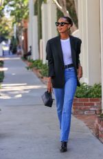 JASMINE TOOKES Out Shopping in West Hollywood 10/21/2021