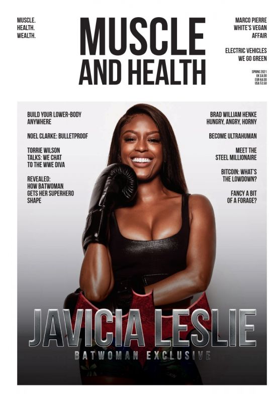 JAVICIA LESLIE for Muscle and Health, Spring 2021