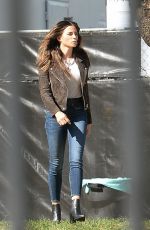 JENNA DEWAN on the Set of The Rookie in Los Angeles 10/28/2021