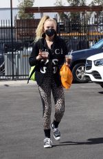 JENNA JOHNSON and JOJO SIWA at Dancing With the Stars Rehersals in Los Angeles 10/10/2021
