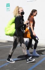 JENNA JOHNSON and JOJO SIWA at Dancing With the Stars Rehersals in Los Angeles 10/10/2021