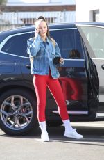 JENNA JOHNSON Arrives at Dance Studio in Los Angeles 10/22/2021