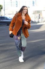 JENNA JOHNSON Heading to DWTS Rehersals in Los Angeles 10/21/2021