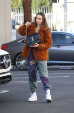 JENNA JOHNSON Heading to DWTS Rehersals in Los Angeles 10/21/2021