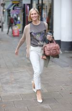 JENNI FALCONER at Global Radio Studios in London 09/30/2021