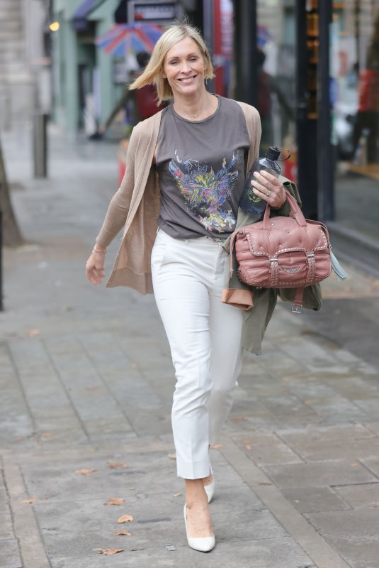 JENNI FALCONER at Global Radio Studios in London 09/30/2021