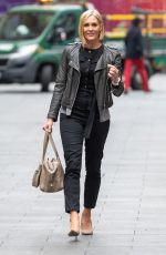 JENNI FALCONER Leaves Smooth Radio in London 10/12/2021