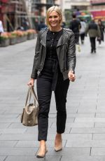 JENNI FALCONER Leaves Smooth Radio in London 10/12/2021