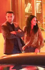 JENNIFER ANISTON, COURTENEY COX, LISA KUDROW and KATY PERRY and Orlando Bloom at Sunset Towers in Los Angeles 10/22/2021