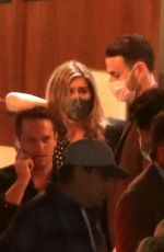 JENNIFER ANISTON, COURTENEY COX, LISA KUDROW and KATY PERRY and Orlando Bloom at Sunset Towers in Los Angeles 10/22/2021