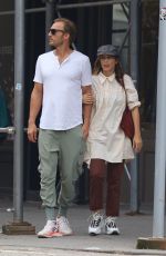 JENNIFER ESPOSITO and Jesper Vesterstrom Out in New York 10/08/2021