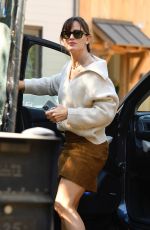 JENNIFER GARNER at Her New House Under Construction in Brentwood 10/22/2021