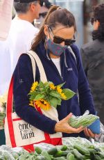 JENNIFER GARNER Out Shopping at Brentwood Farmer