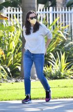 JENNIFER GARNER Out to Picks up Her Son Samuel from a Halloween Party in Brentwood 10/29/2021