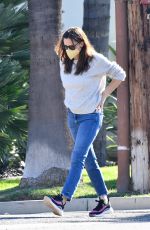 JENNIFER GARNER Out to Picks up Her Son Samuel from a Halloween Party in Brentwood 10/29/2021