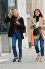 JENNIFER GARNER Out with a Girlfriend in New York 10/23/2021
