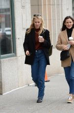 JENNIFER GARNER Out with a Girlfriend in New York 10/23/2021