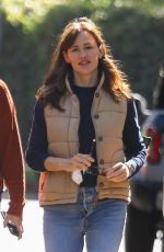 JENNIFER GARNER Out with Friend in Brentwood 10/20/2021