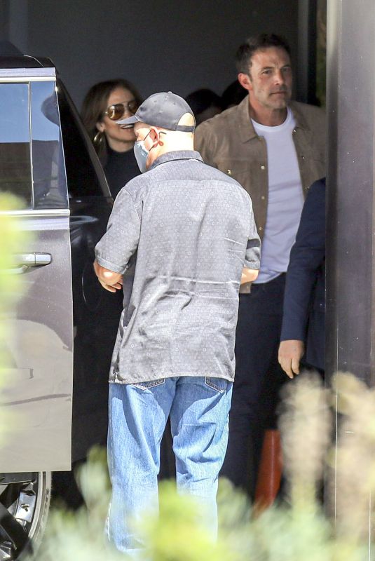 JENNIFER LOPEZ and Ben Affleck Arrives at The Tender Bar Premiere in West Hollywood 10/03/2021