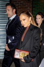 JENNIFER LOPEZ and Ben Affleck at Gemma in New York 10/09/2021