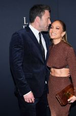 JENNIFER LOPEZ and Ben Affleck at The Last Duel Premiere in New York 10/09/2021