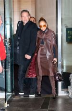 JENNIFER LOPEZ and Ben Affleck Leaves Mandarin Hotel in New York 10/10/2021