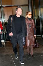 JENNIFER LOPEZ and Ben Affleck Leaves Mandarin Hotel in New York 10/10/2021