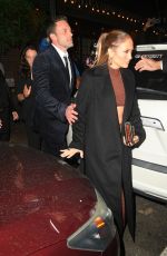 JENNIFER LOPEZ and Ben Affleck Leaves The Last Duel Premiere Afterparty in New York 10/09/2021