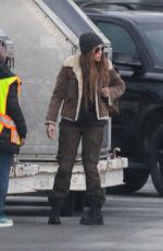 JENNIFER LOPEZ on the Set of Netflix Thriller The Mother in Vancouver 10/06/2021