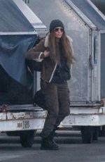 JENNIFER LOPEZ on the Set of Netflix Thriller The Mother in Vancouver 10/06/2021