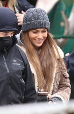 JENNIFER LOPEZ on the Set of The Mother in Squamish 10/26/2021