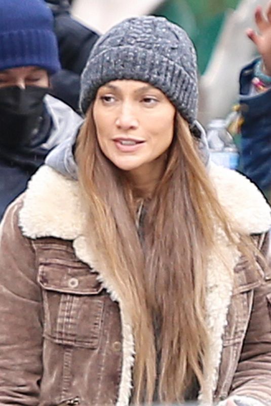 JENNIFER LOPEZ on the Set of The Mother in Squamish 10/26/2021