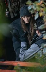 JENNIFER LOPEZ on the Set of The Mother in Vancouver 10/07/2021
