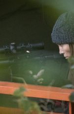 JENNIFER LOPEZ on the Set of The Mother in Vancouver 10/07/2021