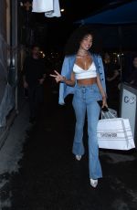 JESSICA AIDID Arrives at Cindy Bruna