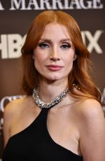 JESSICA CHASTAIN at A Scenes from a Marriage Special Screening in New York 10/10/2021