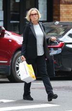 JESSICA LANGE Out Shopping in New York 09/30/2021